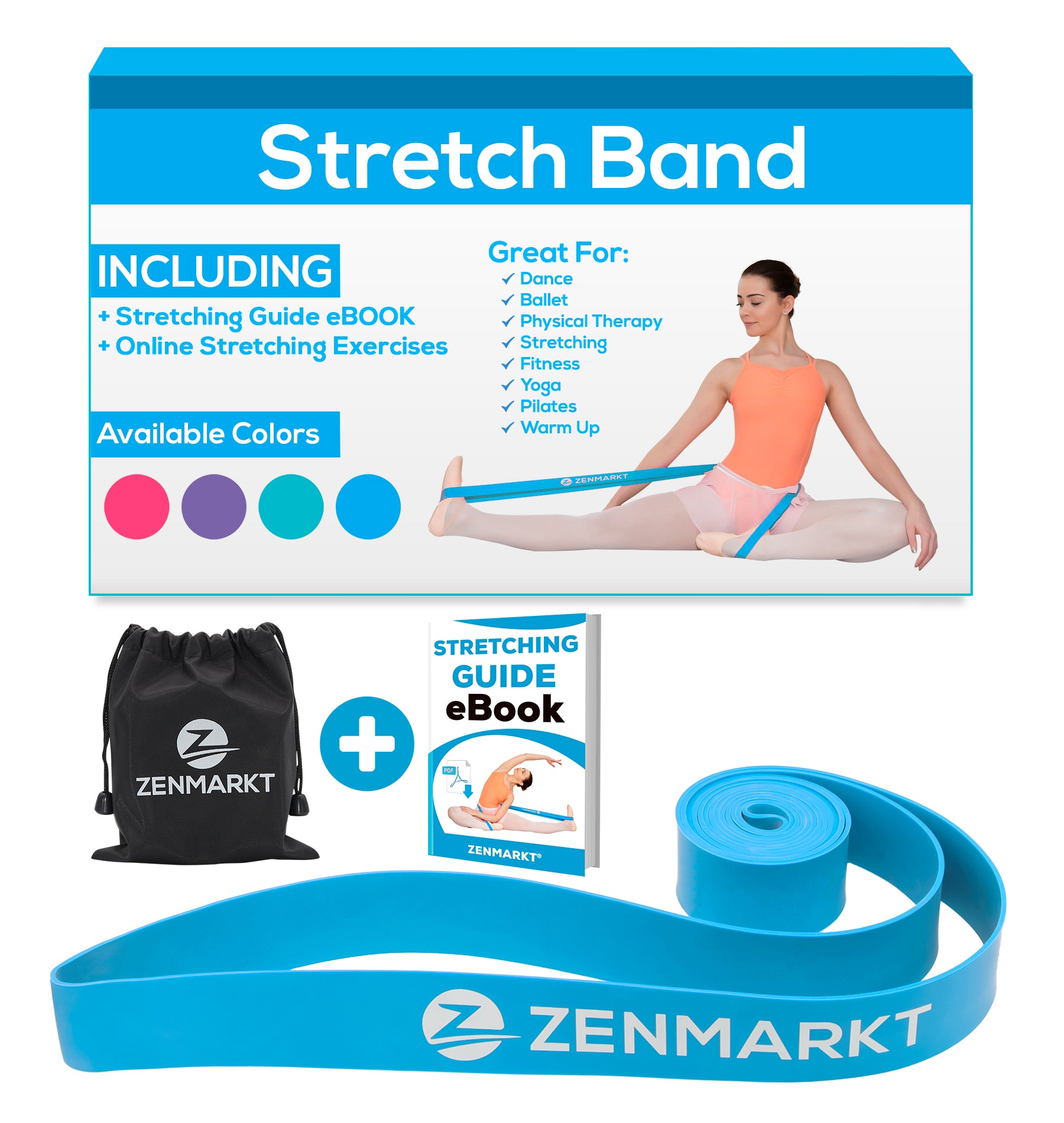 Elastic Bands For Fitness /Yoga Workout - Real Store